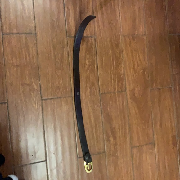 Gold & Silver Gucci Brown Leather Interlocking GG Belt Vintage Gucci 70/28 - Picture 8 of 8